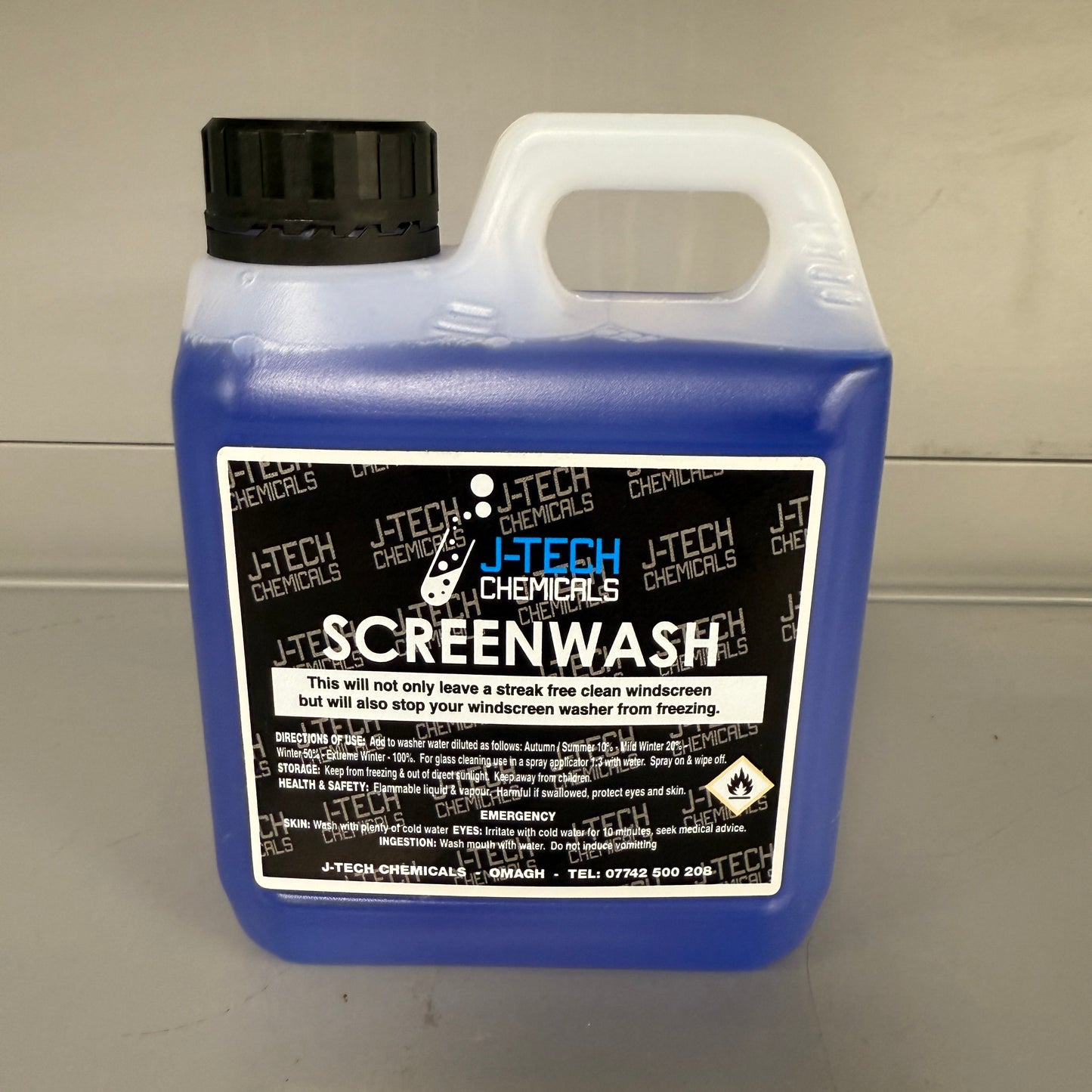 J Tech Chemicals | Screenwash