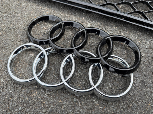 Audi A3 S3 8V RS3 Style Honeycomb Grill | Black Edition | 2013 - 2016