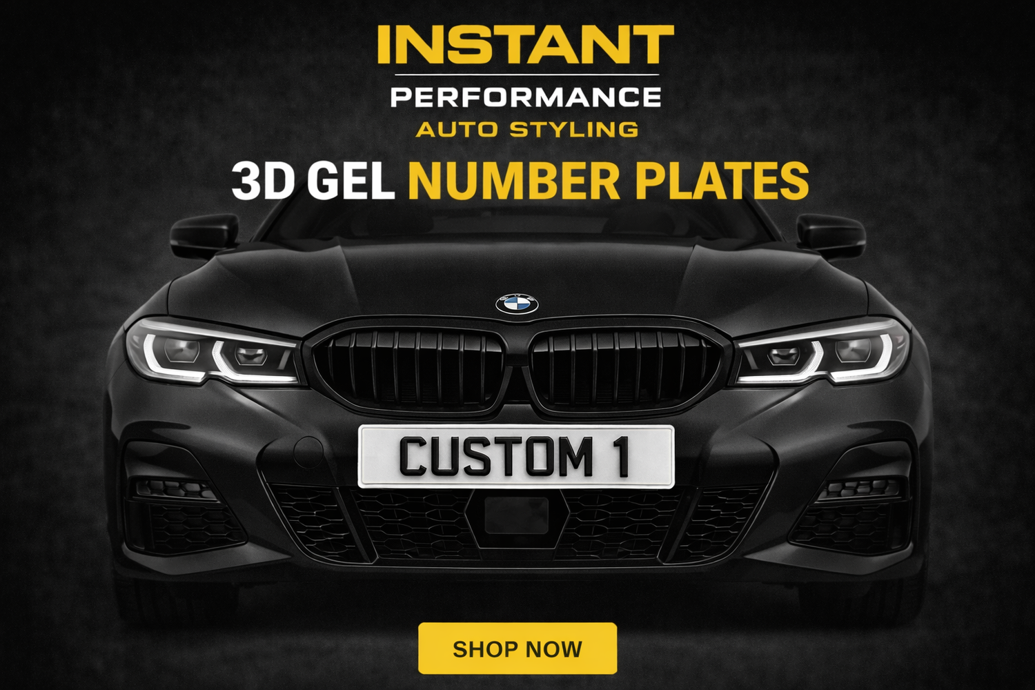 3D & 4D Gel Number Plates