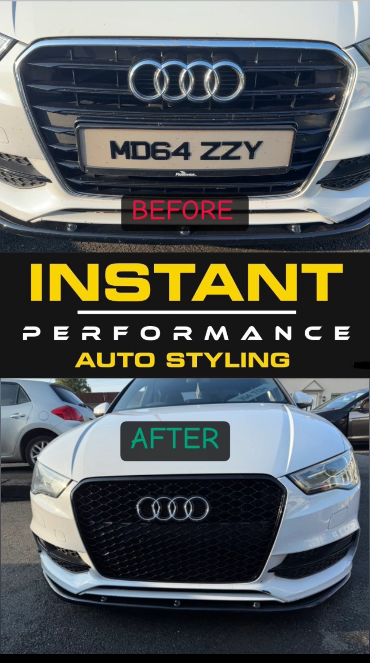 Audi Honeycomb Grilles